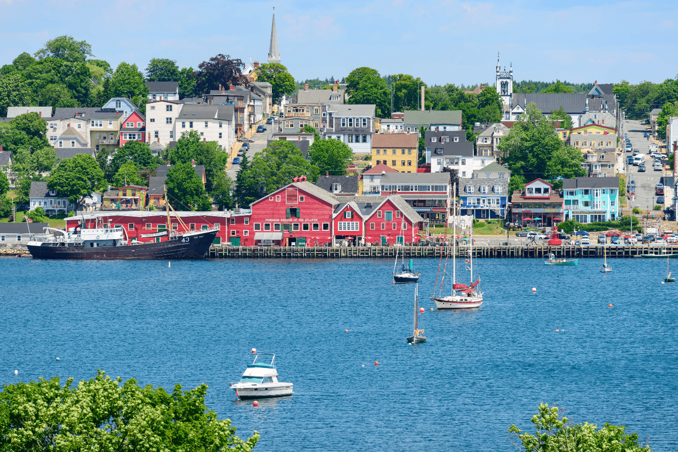Photo of the Fisheries Museum of the Atlantic in Lunenburg, NS