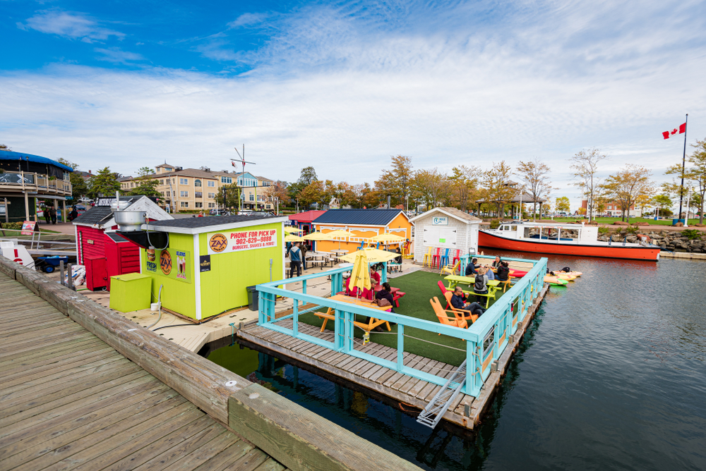 Picture of the harbour in Charlottetown, PEI