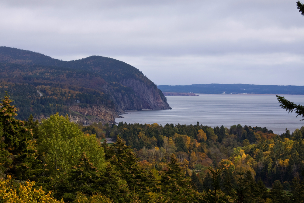 Picture of the Bay of Fundy in New Brunswick