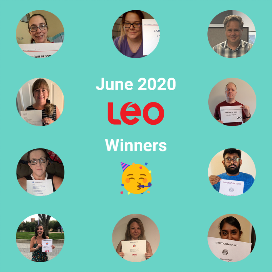 June 2020 LEO Contest Winners