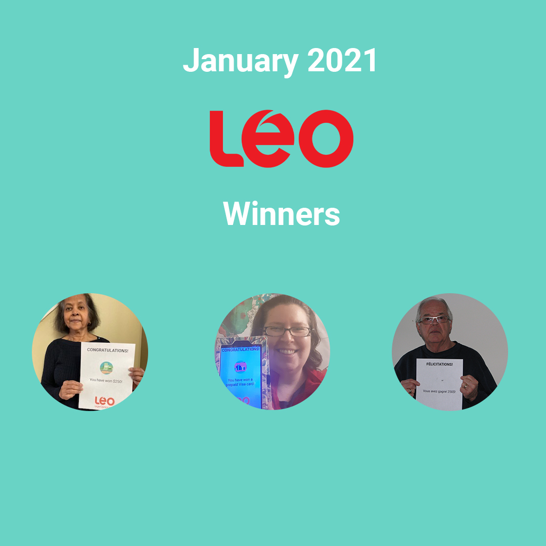 LEO's January Contest Winners