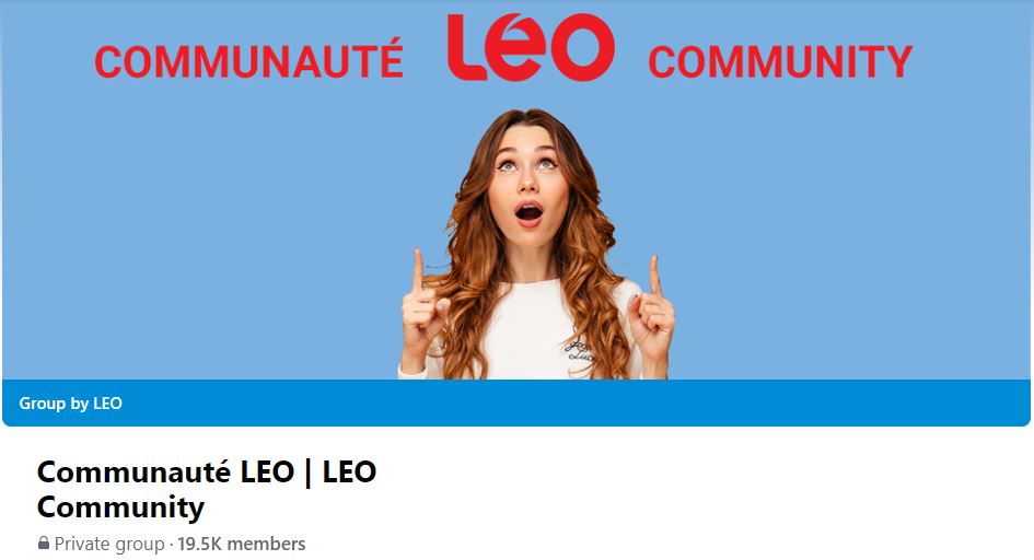 LEO Community Facebook Page