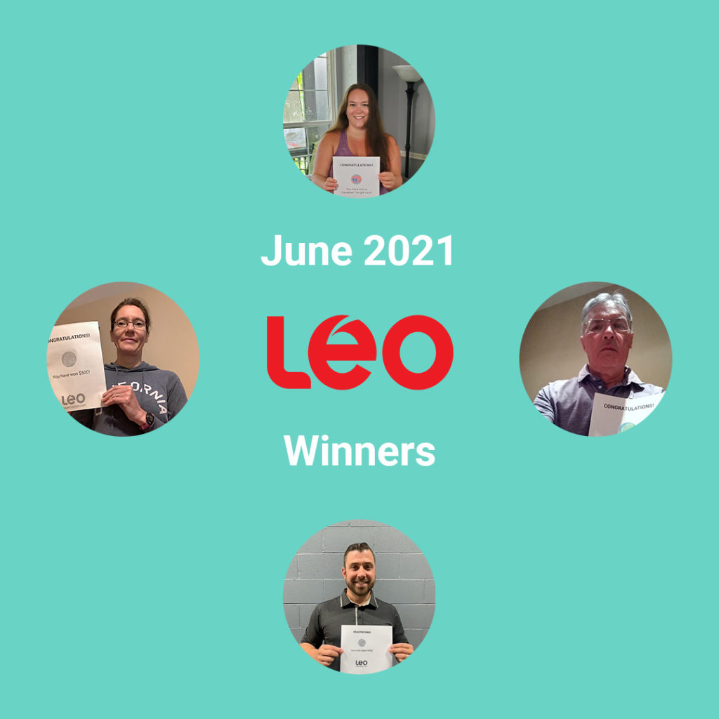 June 2021 LEO Winners