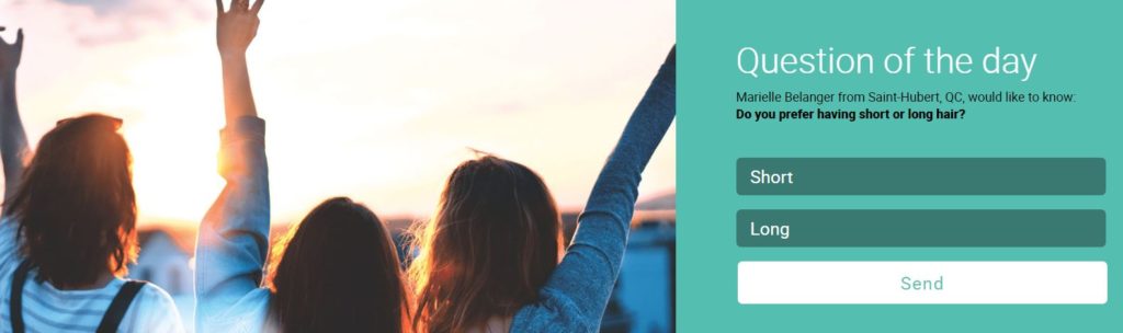 Example question of the day