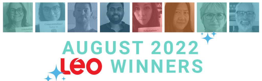 August 2022 LEO Contest Winners