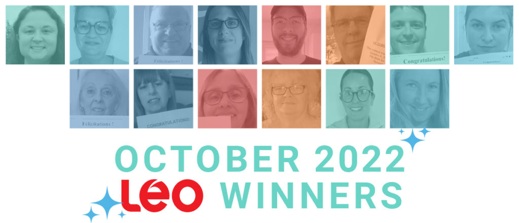 October 2022 LEO winners