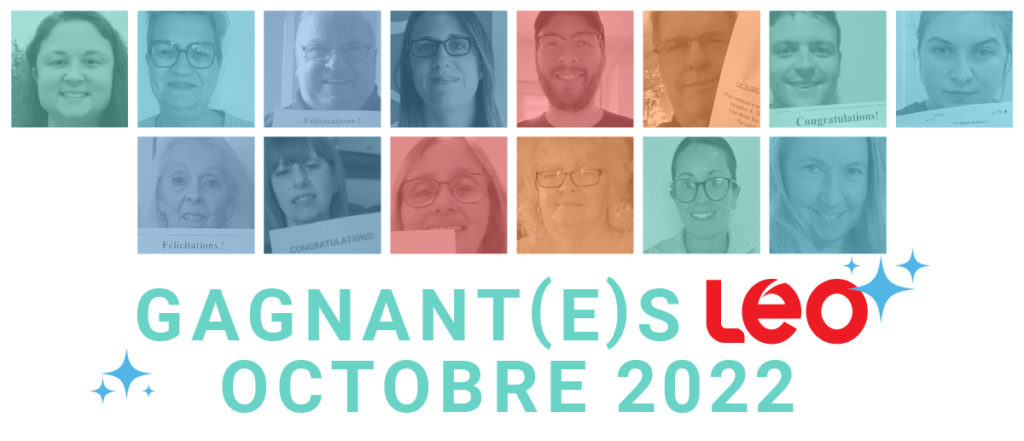 Gagnant(e)s LEO octobre 2022