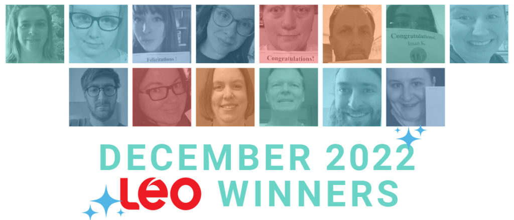 december 2022 LEO winners