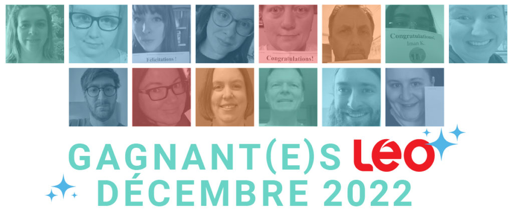 gagnant(e)s LEO décembre 2022