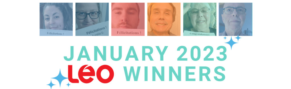 winners January contest LEO