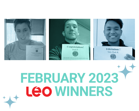 February 2023 LEO winners