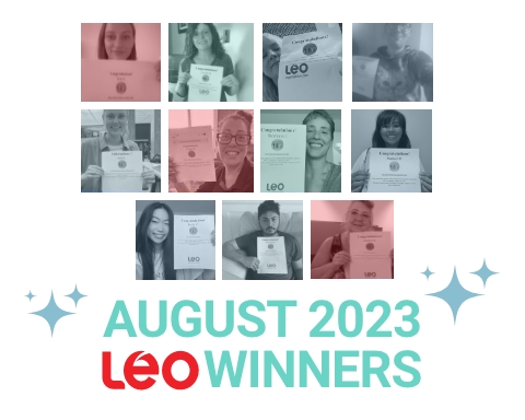 August 2023 LEO Winners