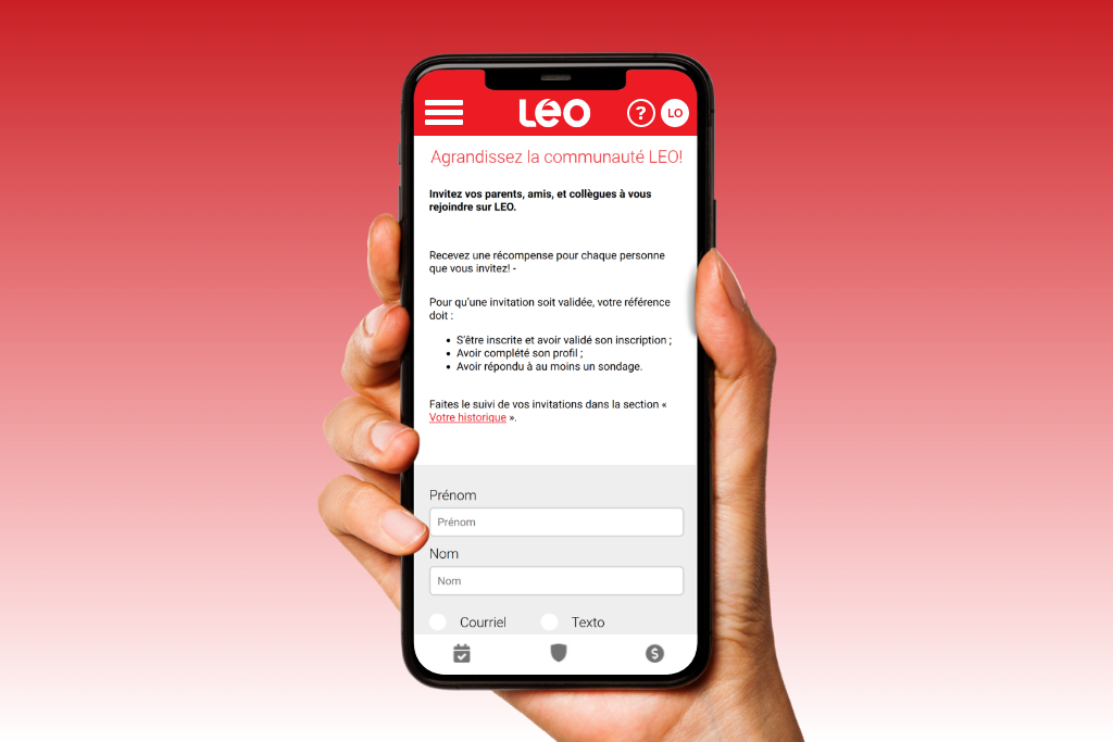 Agrandissez la communauté LEO!