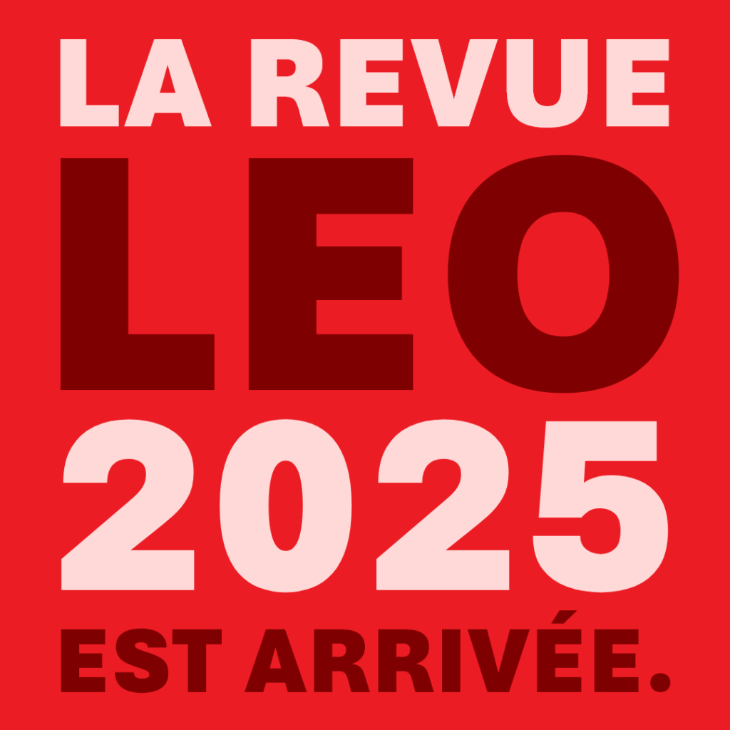 La revue LEO 2025 est arrivée.